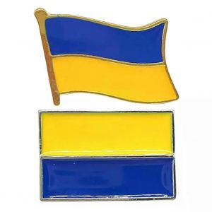 Drapeau Du Pays De L'ukraine Broche Ukrainien Revers Chapeau Casquette Sacs À Dos Pin's Badges - Neuf