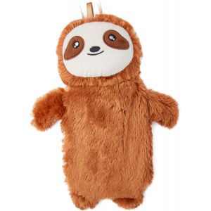 JGD-Bouillotte Eau Chaude avec Housse en Polaire Super Douce - Bouillotte Peluche 3D Pour Rester Au Chaud Plus Longtemps - Test&eacute;e Normes UK Safe - Durable et Tr&egrave;s Agr&eacute;able - Neuf