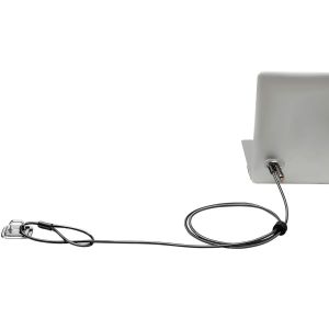 Computer Lock 4 Chiffres Mot De Passe De S&eacute;curit&eacute; Pour Ordinateur Portable Pc 2 M Noir (Ancre + Tableau Adh&eacute;sif + Verrou)[L2125] - Neuf