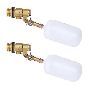 Vanne À Flotteur 1/2 Pouce,Vanne À Flotteur D'eau Pour Robinet À Flotteur D'étang Arrêt Remplissage Automatique,Pour Aquariums D'élevage,Aquariums - Neuf