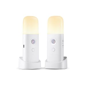 Veilleuse &agrave; d&eacute;tecteur de mouvement avec fonction de variation d'intensit&eacute; et de m&eacute;moire pour chambre et escaliers - Neuf