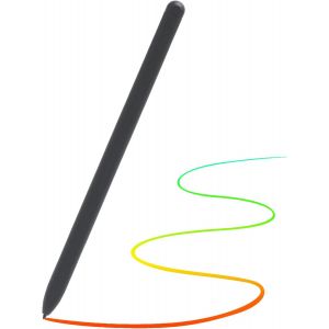 Stylet de Remplacement pour Tab S6 Lite, Stylet de Remplacement en Plastique S Pen avec 5 Embouts pour Tablette SM P610 SM P615, Tr&egrave;s Sensible (Black) - Neuf