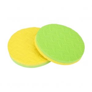Lot De 2 Coussinets D'entrainement Pour Le Yoga, Les Genoux Et Les Coudes, En Mousse Eva (Jaune Et Vert) - Neuf