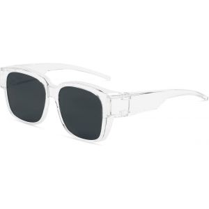 Kathlelxh-Surlunettes De Soleil Polarisante Lunette De Soleil Polarisée Pour Homme Femme Surlunette Solaire Pour Lunettes De Vue Anti Uv[H593] - Neuf