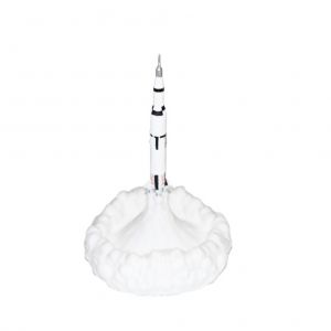 HJLIAN Lampe navette spatiale imprimee en 3D, veilleuse pour les fans de l'espace, lampe lunaire, decoration de chambre - Neuf