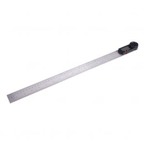 Regle 2 en 1, goniometre, detecteur d'angle electrique, regle d'angle numerique magnetique avec affichage (500 mm) - Neuf