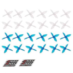 12 Paires Avan Micro 2 Pouces 4 Pales H&eacute;lices Transparentes Cw Ccw Pour 6 4 Moteur Rc Course Drone-26-1-G&eacute;n&eacute;rique - Neuf