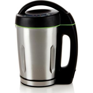 NouvelHorizonstore-DO498BL Mixeur &agrave; soupe - 1,6 L - Blender mixeur pour smoothies, compotes et boissons v&eacute;g&eacute;tales - 3 programmes - Argent/Noir - Neuf
