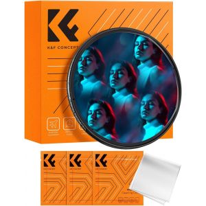 77Mm Filtre &Agrave; Effet De 5 Prismes Centrals Sp&eacute;cial Pour Objectif Appareil Photo[Z182] - Neuf