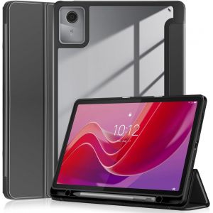 pour Coque Lenovo Tab M11 avec Porte-Stylo 11 Pouces 2024, [Auto Wake/Sleep] Housse en Cuir pour Tablette Lenovo M11 [TB330FU /TB330XU] (Noir) - Neuf