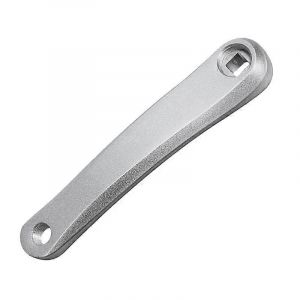 170mm Manivelle Vtt Gauche Manivelle Carr&eacute; P&eacute;dalier Argent - Neuf