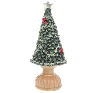 D&eacute;coration D'arbre De No&euml;l En R&eacute;sine Star Top, Les Propri&eacute;taires De Maison Polyvalent D&eacute;coration De 17.00x7.00x7.00cm D&eacute;taill&eacute;e De Traitement 1set - Neuf