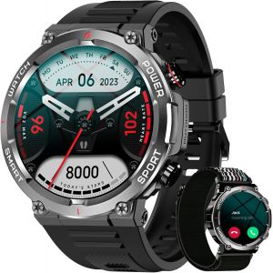 Montre De Fitness 1,39 Pouces Pour Hommes Et Femmes Avec Saturation En Oxygène Du Sang Et Surveillance Du Sommeil, 100 Modes Sportifs, Étanchéité Ip68 (Disponible Pour Ios Et Android). - Neuf