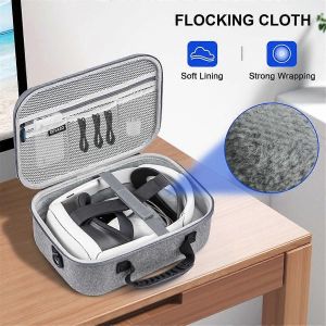 Grande Mallette De Transport Pour Accessoires Meta Quest 3,Sac De Rangement - Neuf