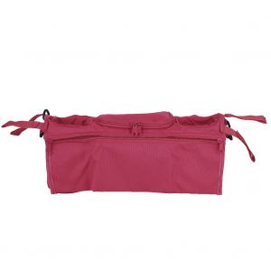 Sac De Rangement Pour Poussette, Organiseur A Suspendre Pour Couches, Jouets, Mouchoirs, Biberons (Rouge) - Neuf