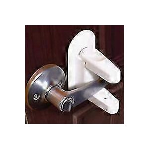 Packs Blanc Serrure De S&eacute;curit&eacute; Enfant Serrure De S&eacute;curit&eacute; Pour B&eacute;b&eacute; Serrure De Poign&eacute;e De Porte Anti-Ouverture Serrure De Serrure - Neuf