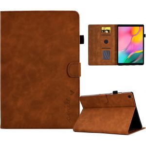 Aswant Coque Compatible avec Samsung Galaxy Tab A 10.1 2019 SM-T510 SM-T515, PU Cuir Coque Tablette Samsung Galaxy Tab A, avec Fonction Support Etui Samsung Galaxy Tab A (Marron) - Neuf