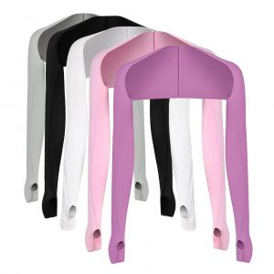Lot De 5 Manchons De Refroidissement Pour Les Bras Avec Trou Pour Les Doigts, Anti-Uv, Pour Femme, Protection Solaire, Pour Le Golf, La Conduite, L'equitation, La Peche - Neuf