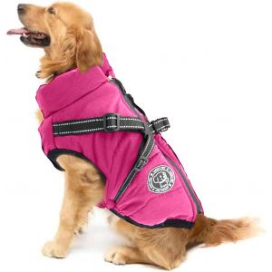 Waterproof Winter Dog Coat,Dog Coat With Harnesses,Winter Coats For Dogs.[P228] - Neuf