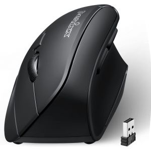 PERIMICE-715II Souris Ergonomique Verticale Sans Fil pour Droitiers - Pr&eacute;vention du Syndrome RSI - Neuf