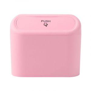 Petite poubelle de voiture (rose) - Neuf