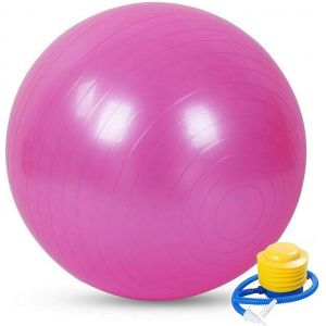 Ballon D'exercice Ballon De Fitness,Balle De Stabilit&eacute; Anti-&Eacute;clatement Avec Pompe Rapide,Balle D'&eacute;quilibre Professionnelle Pour Pilates,Yoga..[K1064] - Neuf