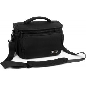 Sacoche Pour Appareil Photo Reflex, Sacoche Photo &Eacute;tanche Pour Appareil Photo Reflex Pour Canon, Nikon, Sony, Fuji Klein Dslr/Slr Et Objectif,Noir,M[Z3463] - Neuf