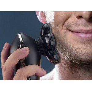 Rasoir &Eacute;lectrique 5 En 1 Pour Homme Avec Kit De Toilettage &Agrave; 4 T&ecirc;tes - Neuf