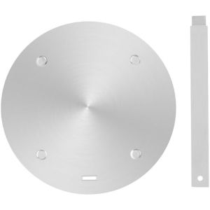 NouvelHorizonstore-Adaptateur Induction 24cm, Disque Plaque pour Induction Adaptateur, Diffusion de Chaleur en Acier, Adaptateur Plaque Induction pour Moka Cafeti&egrave;res - Neuf