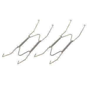 6 Pcs Crochets En Acier Inoxydable Cintres De Plaque Murale Plaque Murale Pr&eacute;sentoir Cintre De Plaque Invisible - Neuf