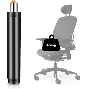 Lbgwp60-V&eacute;rin &Agrave; Gaz De Cha De Bureau, Remplacement V&eacute;rin Pneumatique De Cha De Bureau, R&eacute;glable Pour La Majorit&eacute; Des Cha S De Bureau Et Gaming, Longueur Totale 30 &Agrave; 45 Cm, Noir - Neuf