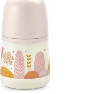 Biberon Avec T&eacute;tine Sym&eacute;trique Sx Pro M 150 Ml Dreams Rose - Rose - Neuf