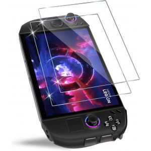 JGD-Compatible avec Lenovo Legion Go 2 Verre Tremp&eacute;, 2 Pi&egrave;ces 9H Duret&eacute; Protection &Eacute;cran[Transparent], Ultra HD, Anti-rayure, Sans Bulles, Film Protection D'&eacute;cran - Neuf