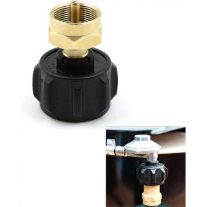 Adaptateur De Bouteille De Gaz De Camping Adaptateur De Gaz Adaptateur De Tête Connecteur De Buse Réservoir De Propane Vanne De Réchaud À Gaz - Neuf