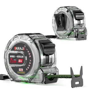 LETNERNY-Mètre Ruban Rétractable Double Face Gradué En Acier Inoxydable De 25 Mm De Largeur 25 Mm Pour Mesure Industrielle, Facile À Lire, Autobloquant - Neuf
