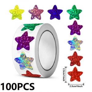 100-500 Pi&egrave;ces Merci Autocollants Nouveaux Roulant Merci Autocollants Pour Emballage D'Affaires Fait &Agrave; La Maison Amour En Forme De Coeur Autocollant.Tz304-(1)-100Pcs. - Neuf