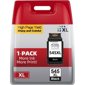 PG-545 XL Cartouches d'impression Remplacement de Cartouches d'impression Canon 545 Noir pour Canon Pixma TS3355 MX495 TR4550 TR4551 TS3350 MG2400 MG2500 MG2555 MG2555s MG3050 (545XL Noir) - Neuf