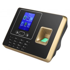 Machine de reconnaissance faciale par empreintes digitales, ecran LCD TFT de 2,8 pouces, enregistreur de presence, AU - Neuf