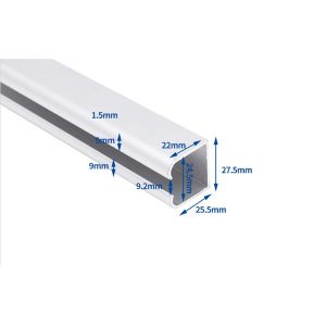 Lot de 2 roulettes pour portes coulissantes (1031-2P-18 mm) - Neuf