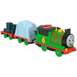 Fisher-Price Thomas Le Petit Train Thomas & Friends Talking Percy Engine - Neuf