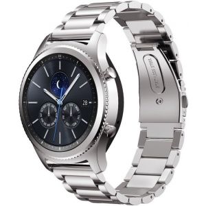 Eryi-Bracelet De Rechange En Métal Pour Samsung Gear S3 Frontier 22 Mm Bracelet Classique Homme U2013 Acier Inoxydable - Neuf