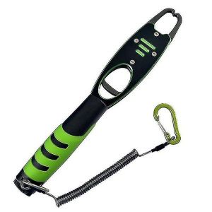 Pince &Agrave; L&egrave;vres En Aluminium Avec &Eacute;chelle &iquest; Durable, R&eacute;sistante &Agrave; La Corrosion, Poign&eacute;e Ergonomique, Capacit&eacute; De 15 Kg, Outil De P&ecirc;che Id&eacute;al Pour Les P&ecirc;cheurs - Neuf