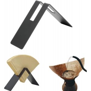 KAL-Porte-Filtre À Café, Porte-Sacs Filtrants En Acier Inoxydable, Porte-Papier Pour Filtre À Café, Étagère De Rangement En Métal Pour La Maison, La Cuisine, Le Bar, Les Cafés, Accessoires De Rangeme - Neuf
