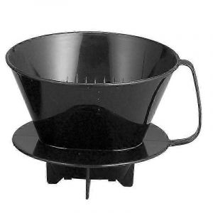 Cône De Filtre À Café,Noir,Filtre De Taille 4,Infuse De 8 À 12 Tasses - Neuf