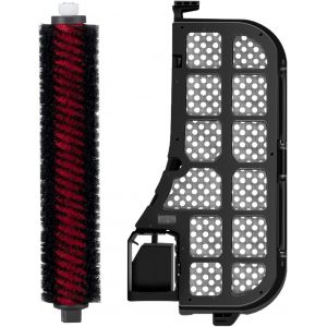 Accessoires pour roborock S8 Pro Ultra,Filtre à Eau et Brosse de Nettoyage pour Aspirateurs,Ensembles de Rechange Filtre de Station d'aspiration et Brosse à Rouleau (2 Pièces) - Neuf