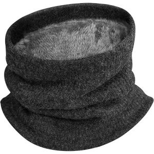 Fille Cache-Cou Écharpe D'hiver En Tricot Cache-Cou Polaire Avec Doublure Chaude Cache-Cou Tube Épais Foulard Tour De Foulard Pour Les Femmes Des Hommes - Neuf