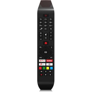 RC43140 T&eacute;l&eacute;commande universelle pour Hitachi Smart TV, aucune configuration requise T&eacute;l&eacute;commande TV Hitachi 55HK6500 55HK6000 43HL8000K 43HK6000 40HE4000 - Neuf