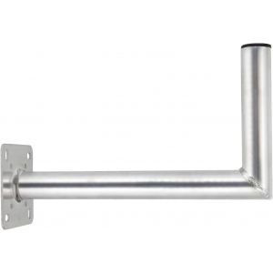 Support Mural Satellite 45cm en Aluminium pour Parabole Satellite - Support pour antenne parabolique avec Distance au Mur de 45 cm 450 mm - Neuf