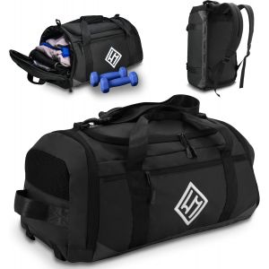 Acdsgd-Sac De Sport Pour Homme Et Femme - Sac &Agrave; Dos De Sport Avec Compartiment &Agrave; Chaussures - 46 L - Grand Sac D'entra&icirc;nement Avec Compartiment Humide &Eacute;tanche Pour Le Sport, Le Fitness, La Gym, La Natation, - Neuf
