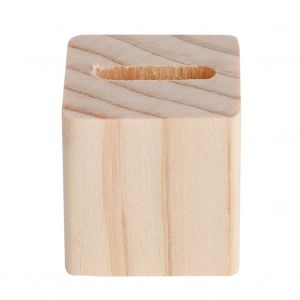 Presentoir A Bijoux Carre En Bois, Presentoir Pour Boucles D'oreilles, Bagues, Petit Format - Neuf